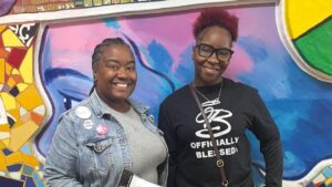 Treasure M and Nina Pillows at Parkside Elementary 