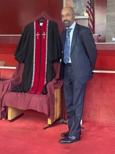 Bishop Claude Porter, Maywood Bishop Porter, Pastor John Harrell