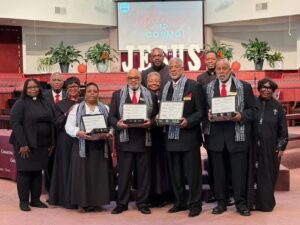 Cosmopolitan Community Church, ordained 4 new Deacons. Cosmopolitan Community Church Chicago, Pastor Eric Clopton