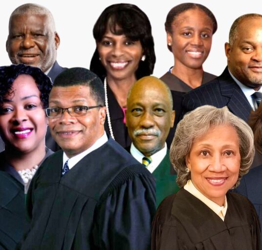 Justice Nathaniel Howse, Justice Bertina Lampkin, Justice Cynthia Cobbs, Justice Sharon Johnson