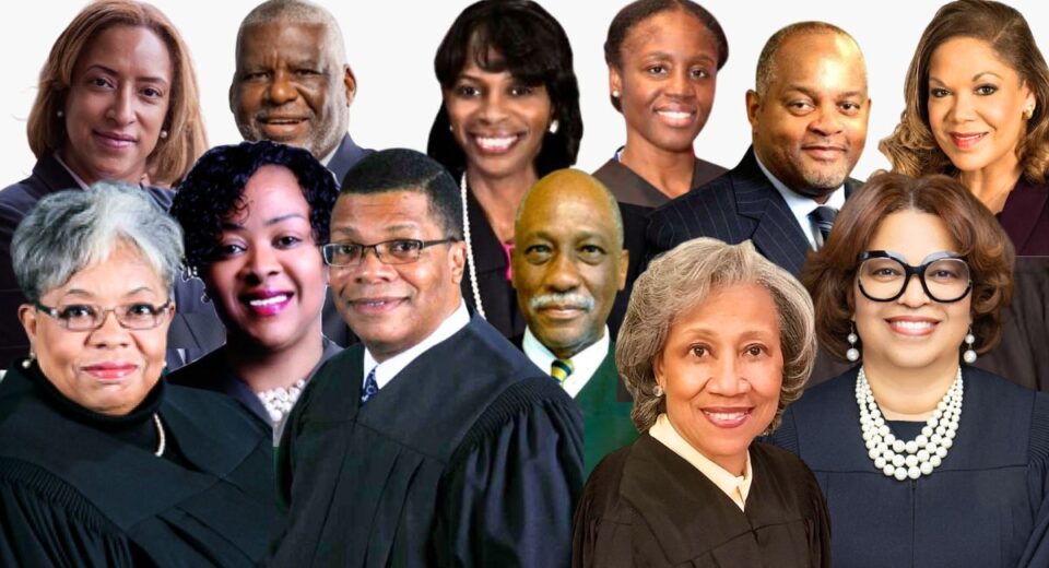 Justice Nathaniel Howse, Justice Bertina Lampkin, Justice Cynthia Cobbs, Justice Sharon Johnson