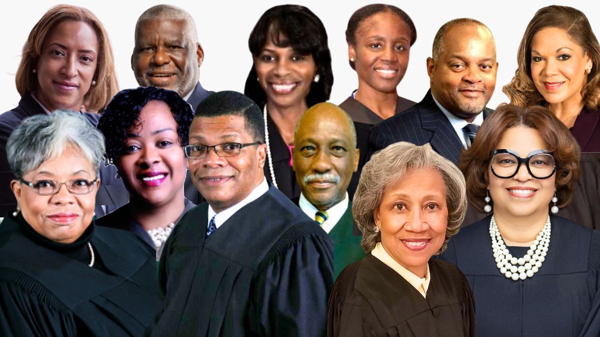 Justice Nathaniel Howse, Justice Bertina Lampkin, Justice Cynthia Cobbs, Justice Sharon Johnson